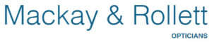 mackay and rollett opticians logo 300x60
