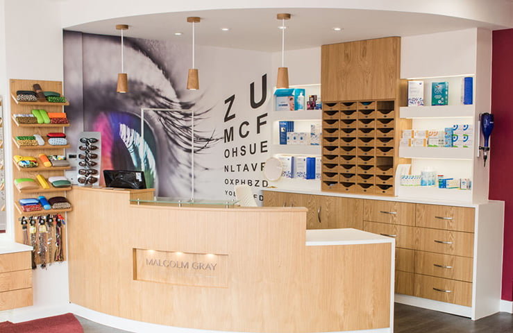 malcolm gray optometrists interior2